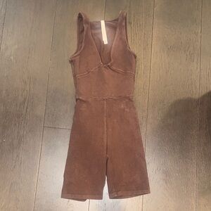 Aritzia Brown Jumpsuit